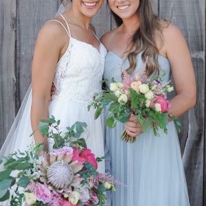 BHLDN dress in Ciel Blue Bridesmaid